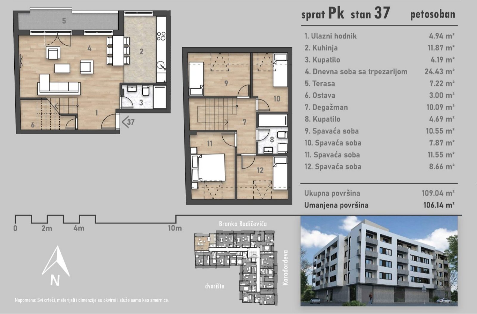 Petosoban stan na odličnoj lokaciji! – Novi Sad | Linea Casa